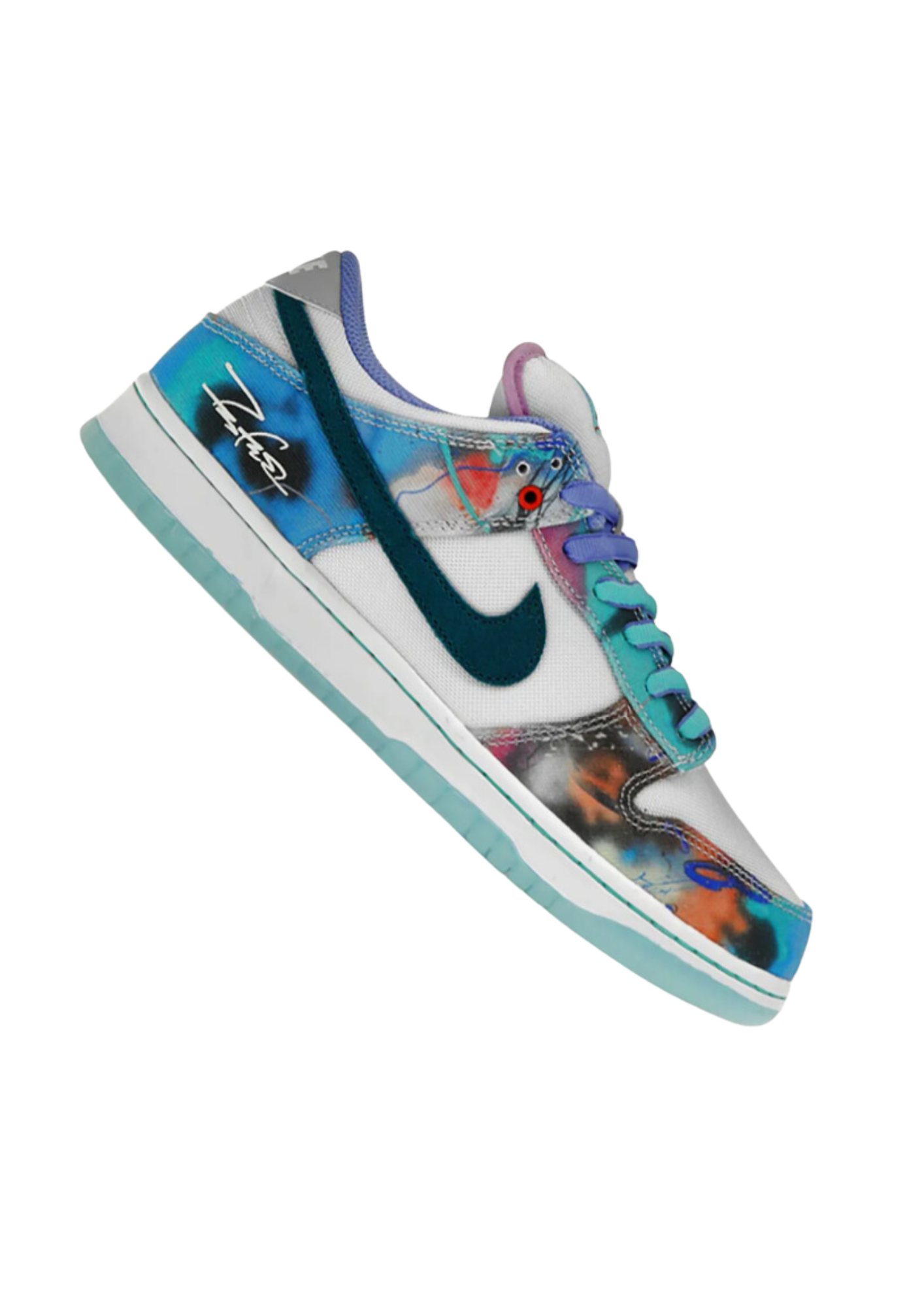 Nike SB Dunk Low Futura Laboratories Bleached Aqua HF6061-400