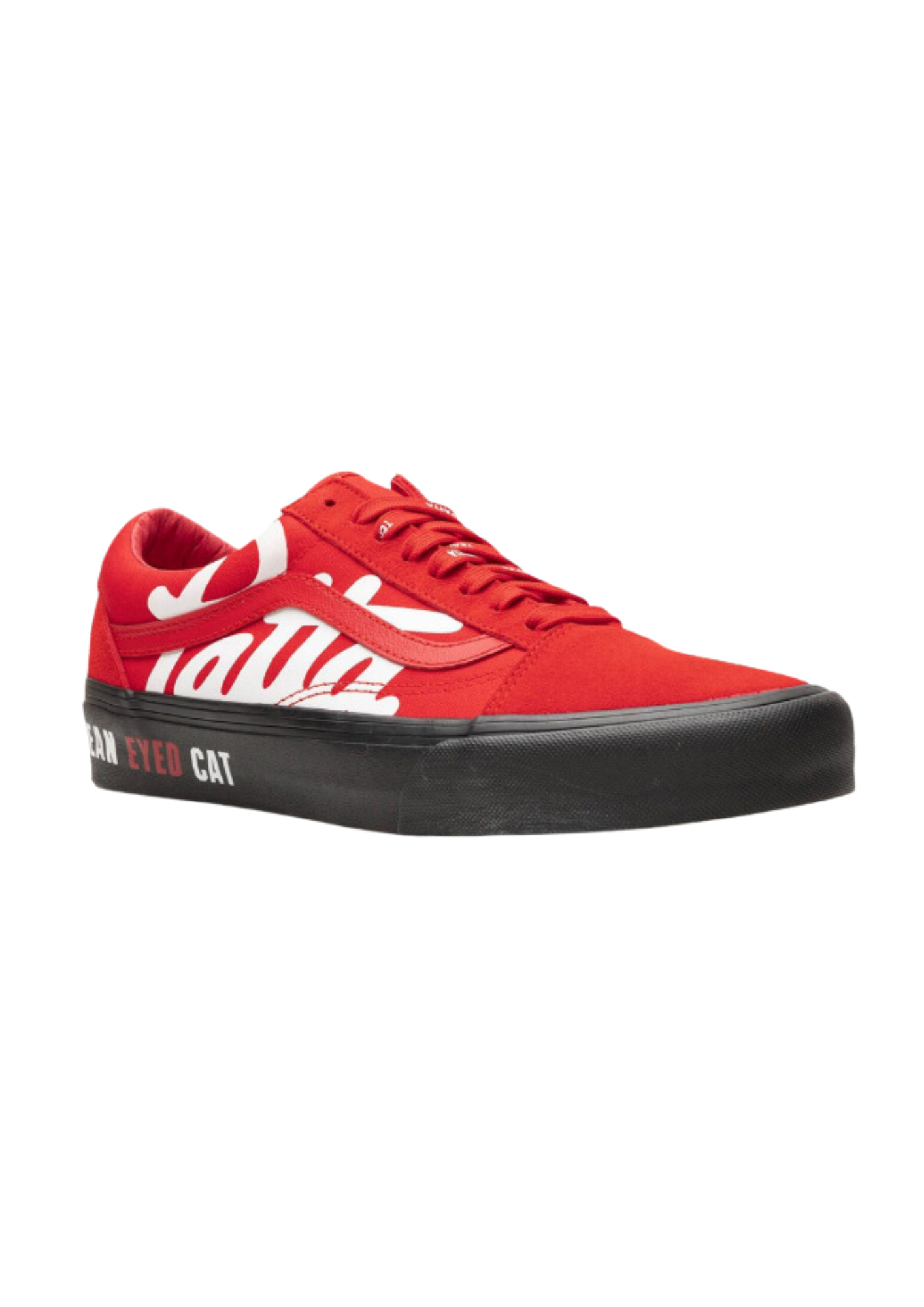 Vans Old Skool VLT LX "Mean Eyed Cat Red" Vans x Patta VN0A4BVF5X81