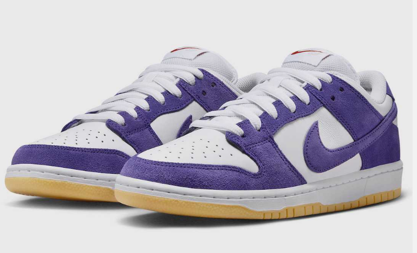 Nike SB Dunk Low Pro "ISO Orange Label Court Purple" DV5464-500