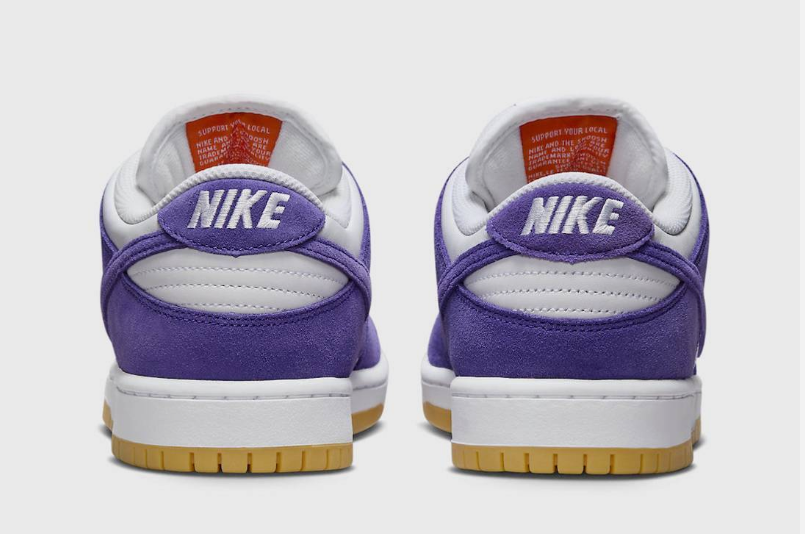 Nike SB Dunk Low Pro "ISO Orange Label Court Purple" DV5464-500