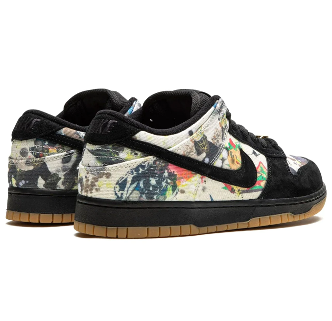 Nike Dunk Low SB "SUPREME RAMMELLZEE” FD8778-001