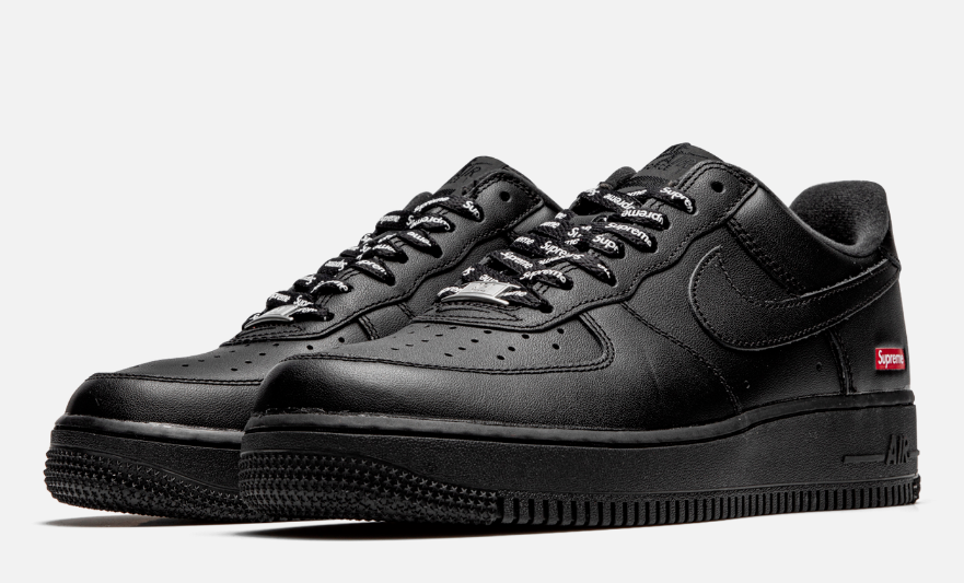 Nike Air Force 1 Low "Supreme Black" CU9225 001