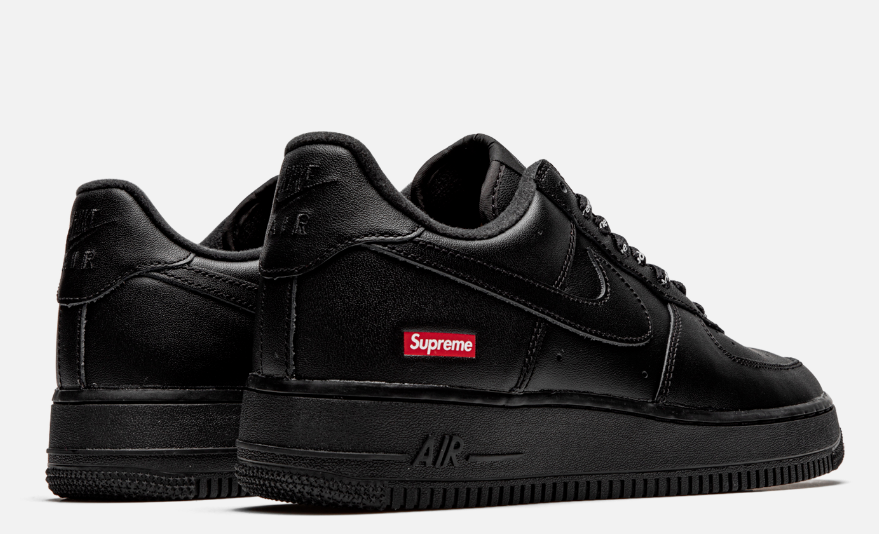 Nike Air Force 1 Low "Supreme Black" CU9225 001