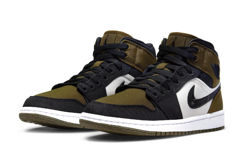 Jordan 1 Triple Olive Toe DV0427-301