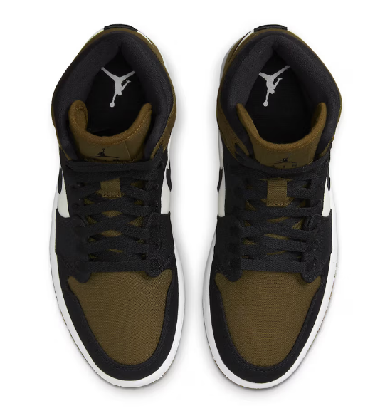 Jordan 1 Triple Olive Toe DV0427-301