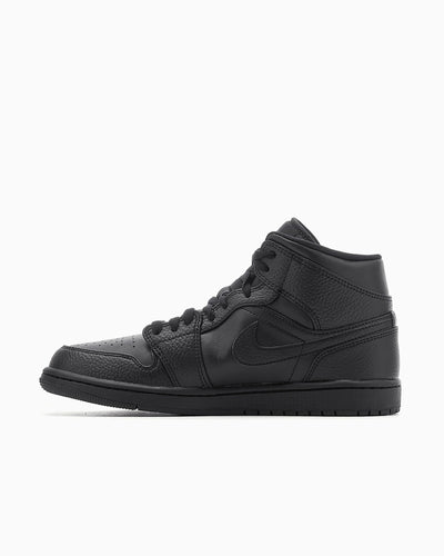 Air Jordan 1 Mid "Triple Black" 554724-091