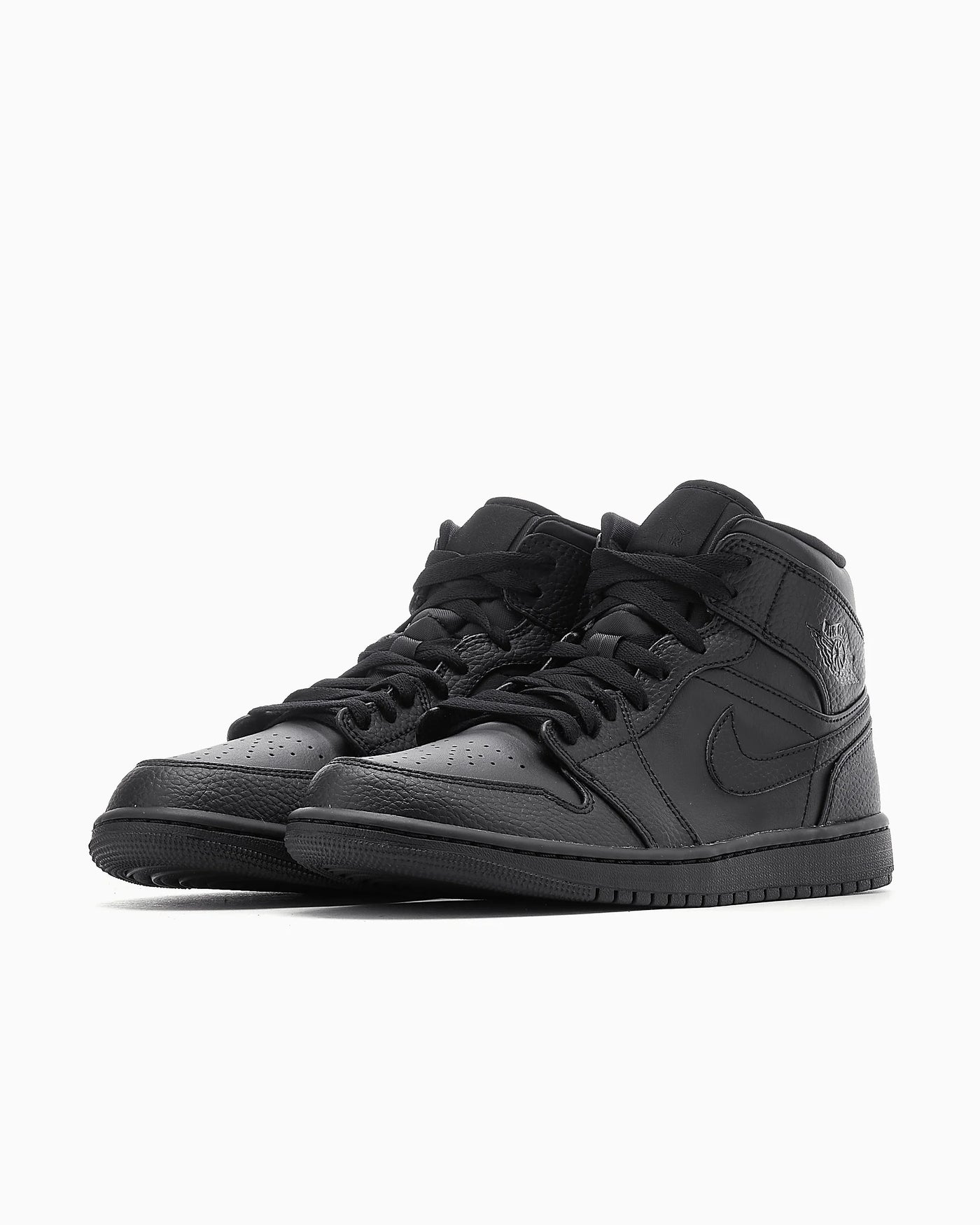 Air Jordan 1 Mid "Triple Black" 554724-091