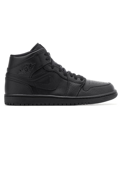 Air Jordan 1 Mid "Triple Black" 554724-091