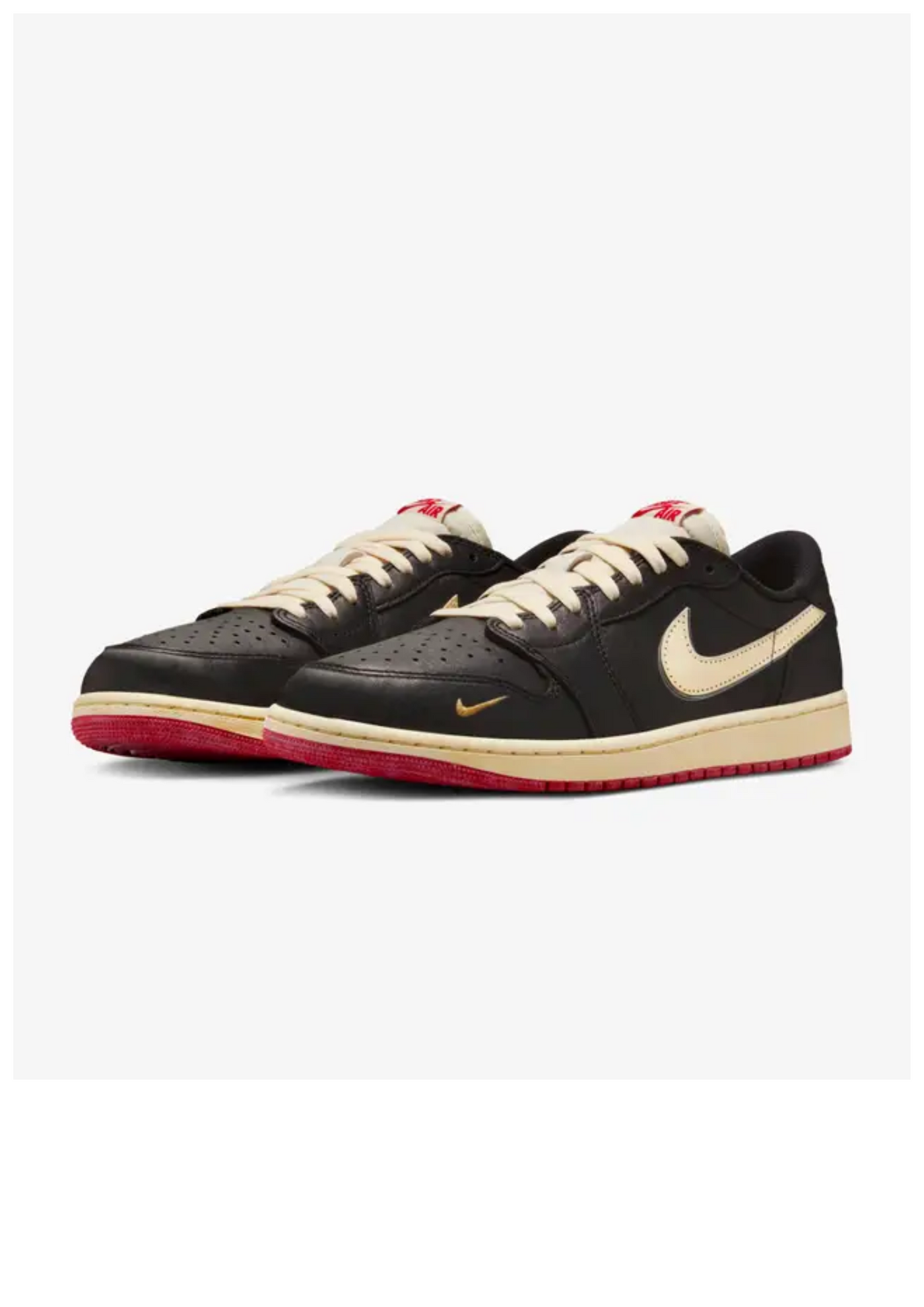 Jordan 1 Retro Low OG Nitro x Nigel Sylvester "Better With Time" – IB8958-001