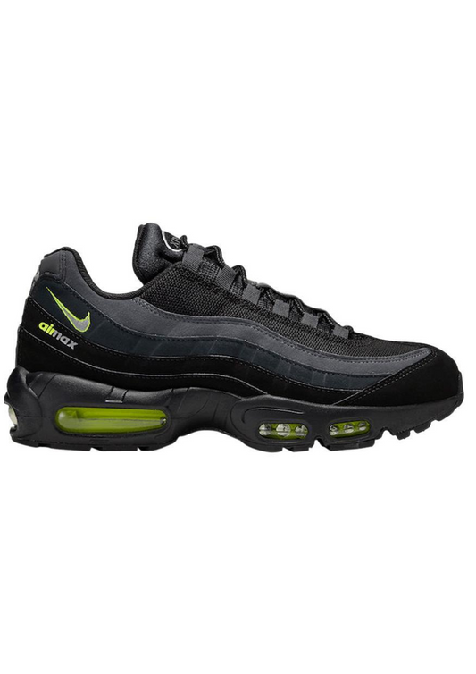 Nike Air Max 95 Logo Retro Negro Gris Volt CV1635-002