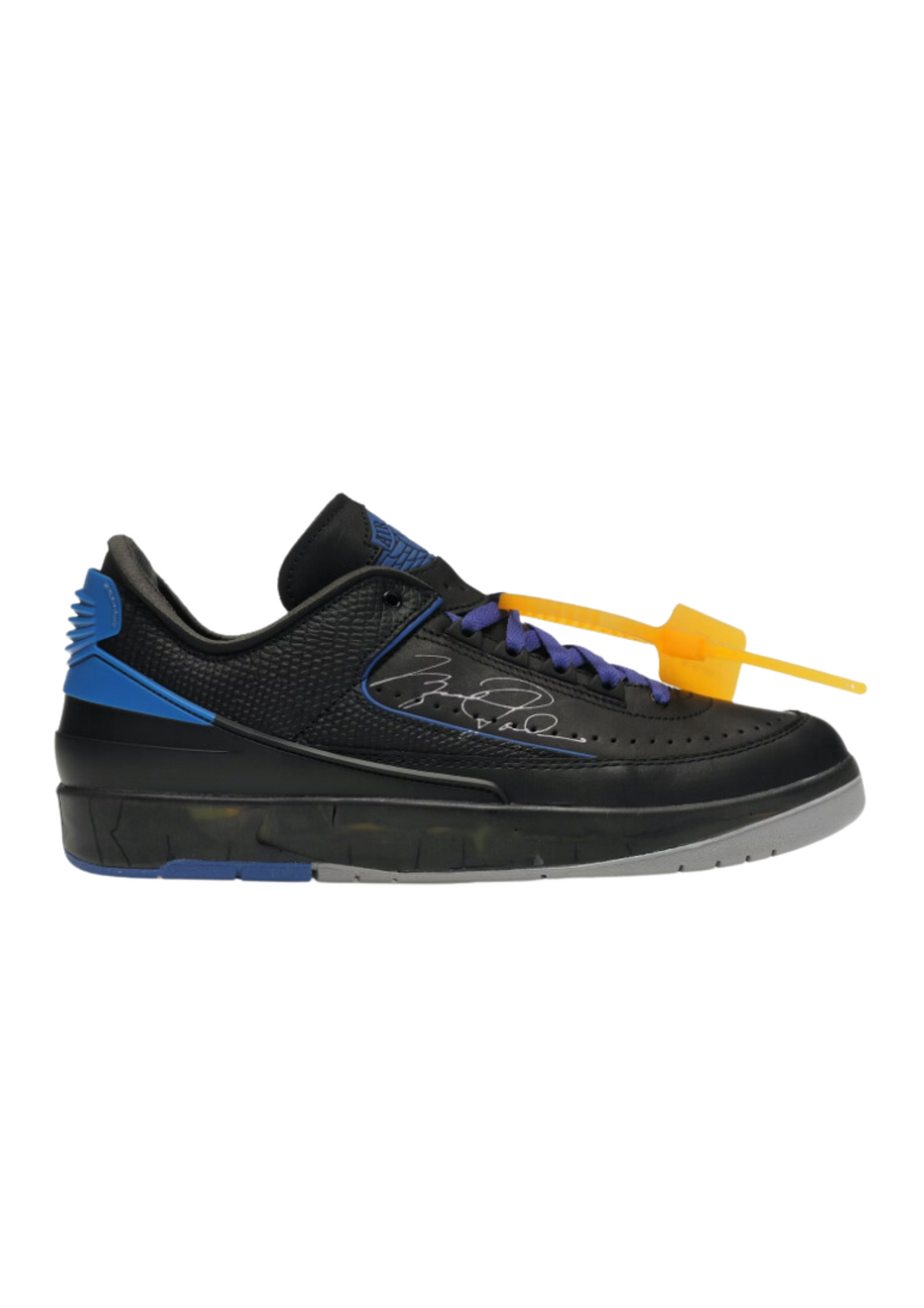 Jordan 2 Retro Low SP Off-White Black Blue DJ4375-004