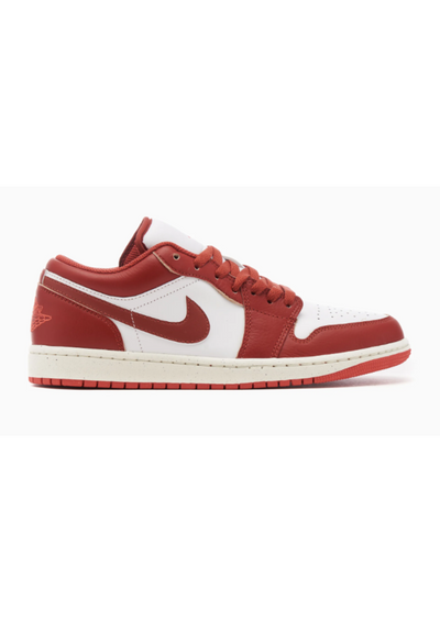 Air Jordan 1 Low SE "White Dune Red" FJ3459-160