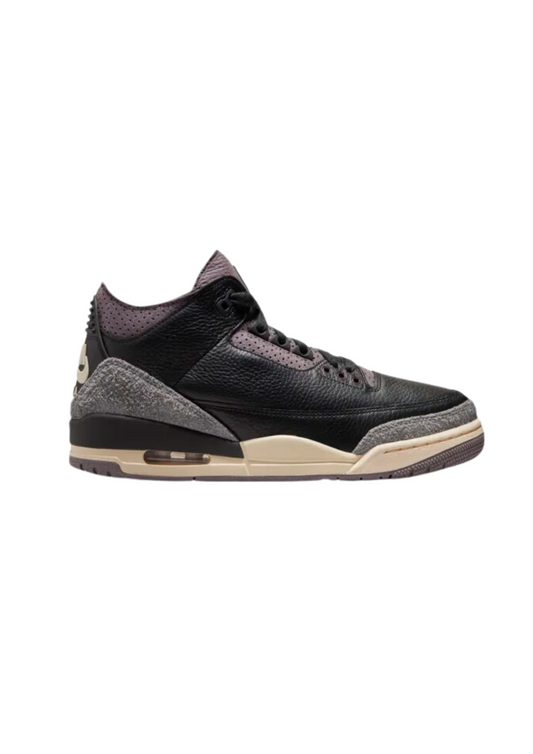 Air Jordan 3 x A Ma Maniére "Black and Flat Pewter" FZ4811-001