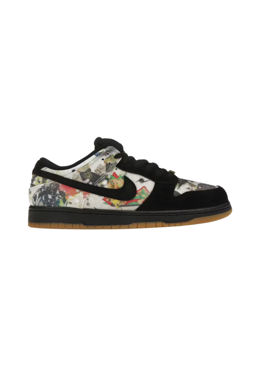 Nike Dunk Low SB "SUPREME RAMMELLZEE” FD8778-001