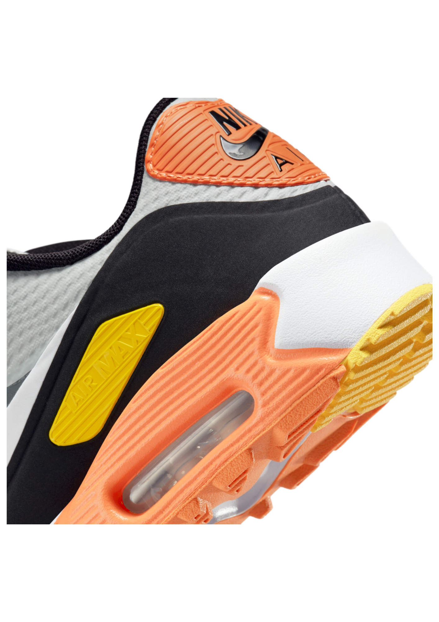 Nike Air Max 90 Golf Gris Ahumado Negro Anaranjado CU9978-012