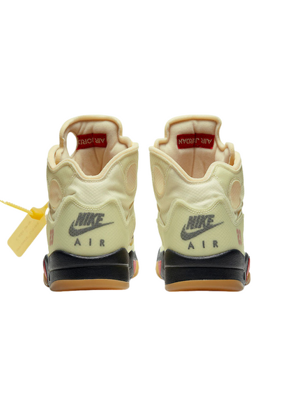 Air Jordan 5 x Off-White "Sail" DH8565-100