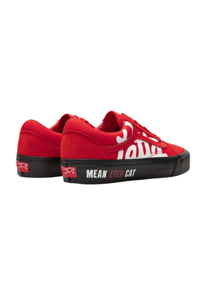 Vans Old Skool VLT LX "Mean Eyed Cat Red" Vans x Patta VN0A4BVF5X81
