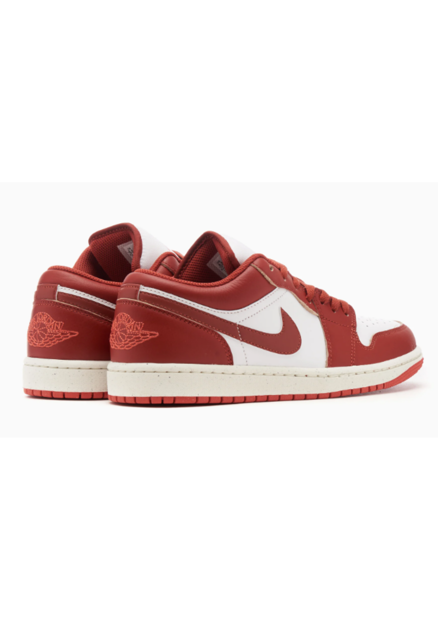 Air Jordan 1 Low SE "White Dune Red" FJ3459-160