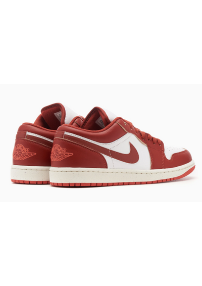 Air Jordan 1 Low SE "White Dune Red" FJ3459-160