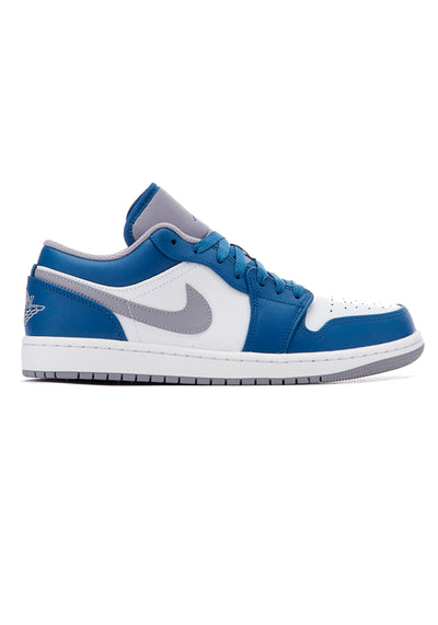 Air Jordan 1 Low "True Blue Cement" 553558-412