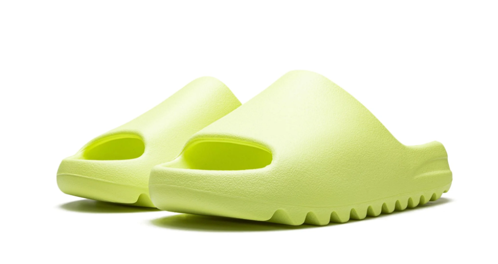 Adidas "GLOW GREEN" Slide HQ6447