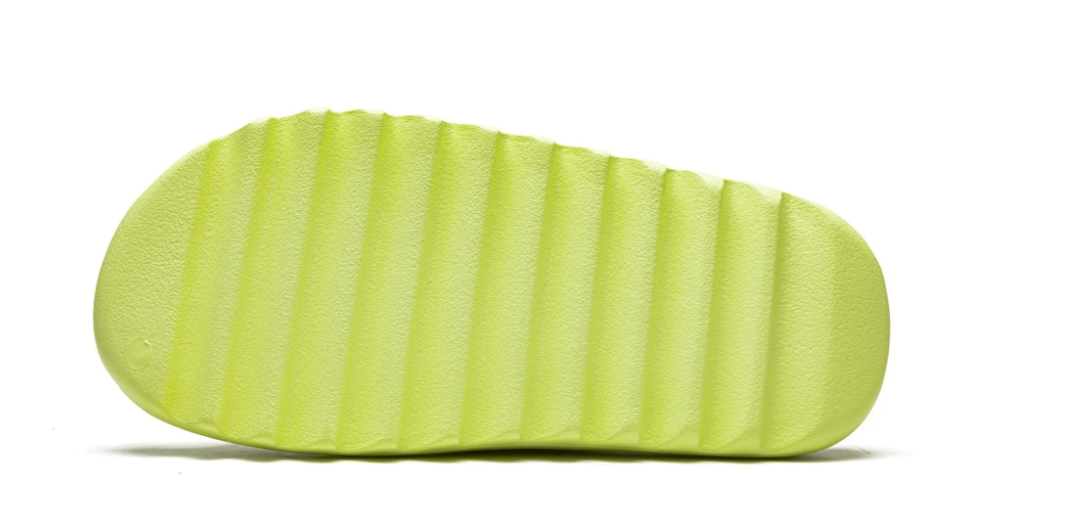 Adidas "GLOW GREEN" Slide HQ6447