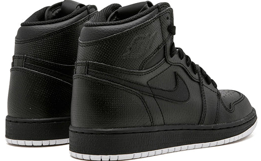 Jordan 1 Retro High Black Perforated 575441-002
