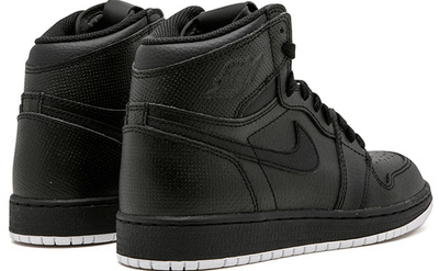 Jordan 1 Retro High Black Perforated 575441-002