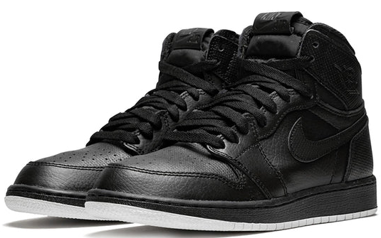Jordan 1 Retro High Black Perforated 575441-002