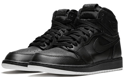 Jordan 1 Retro High Black Perforated 575441-002