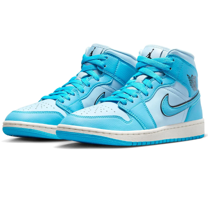 Jordan 1 Mid ICE BLUE "DV1302-400"