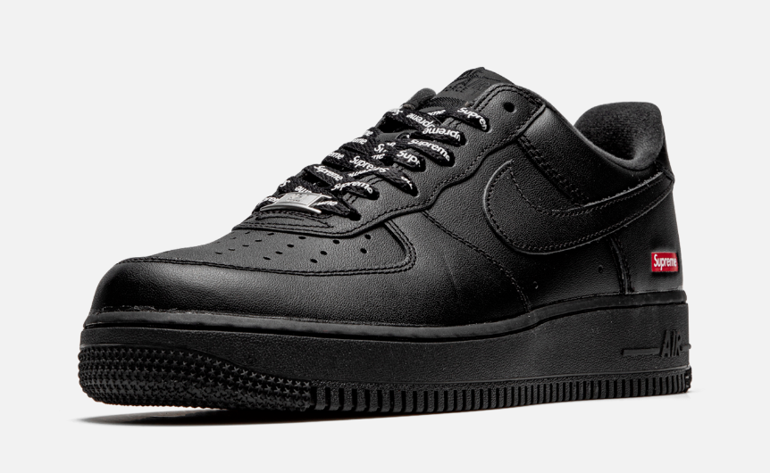 Nike Air Force 1 Low "Supreme Black" CU9225 001