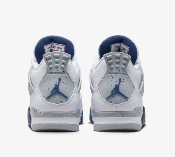 Air Jordan 4 Retro "Midnight Navy" Blanco DH6927-140