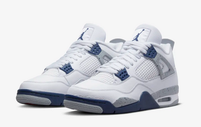 Air Jordan 4 Retro "Midnight Navy" Blanco DH6927-140