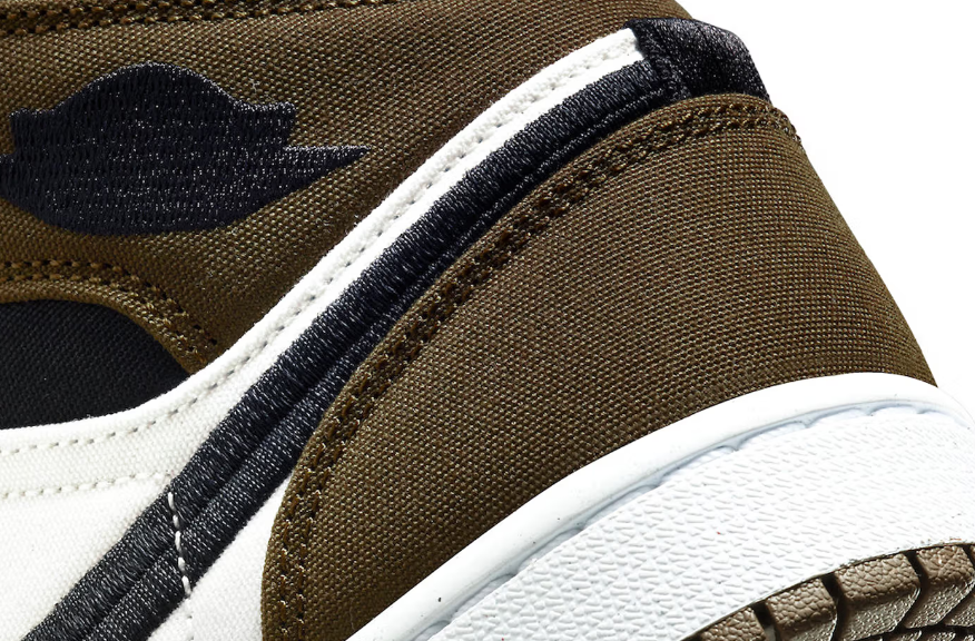 Jordan 1 Triple Olive Toe DV0427-301
