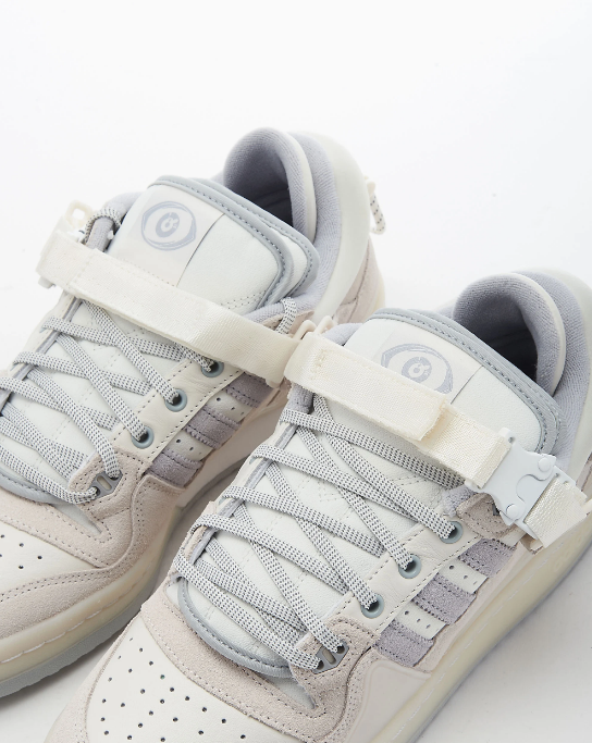 Adidas Originals x Bad Bunny Forum Buckle Low "White" HQ2153