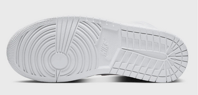 Air Jordan 1 Mid "Triple White" 554724-136