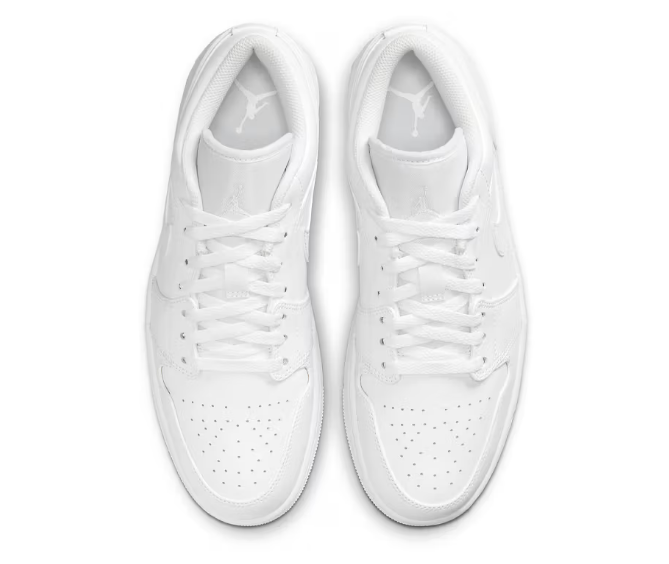 Air Jordan 1 Low "Triple White" 553558-136