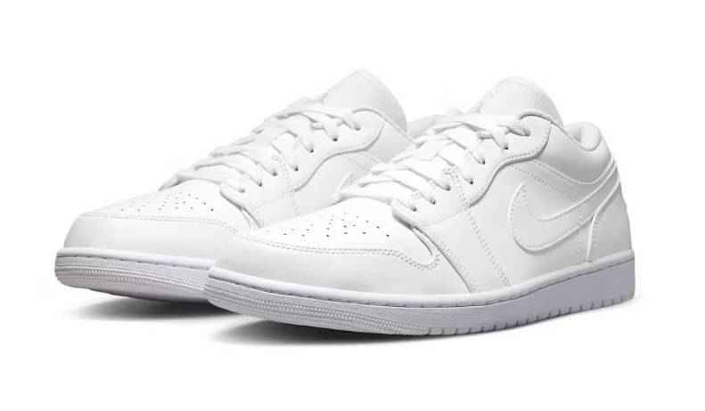 Air Jordan 1 Low "Triple White" 553558-136