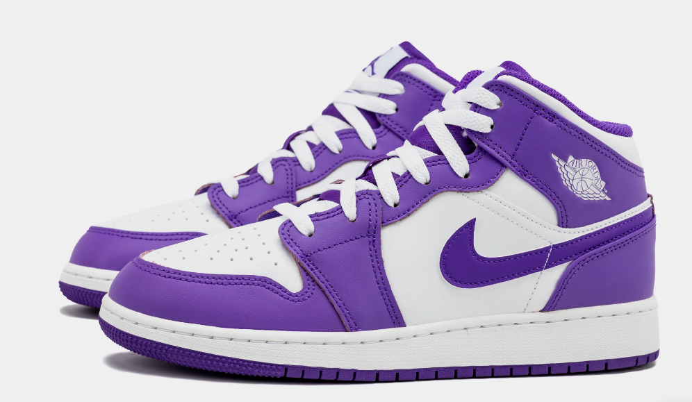 Jordan 1 Mid Purple Venom DQ8423-511