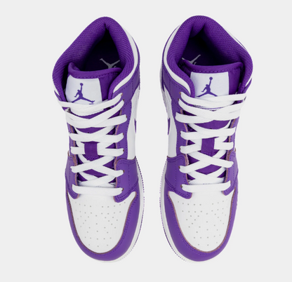 Jordan 1 Mid Purple Venom DQ8423-511